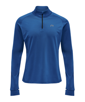 Newline Core HalfZip Sweatshirt Running Blau F7045 - blau