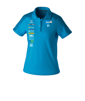 Erima EVO STAR Poloshirt Damen Blau
