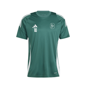 adidas Tiro 24 Trikot Dunkelgrün Weiss