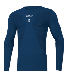 JAKO Comfort 2.0 langarm Kids Blau F09