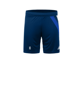 adidas Fortore 23 Short Blau Rot