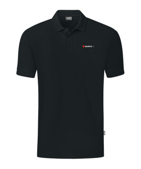 JAKO Organic Polo Shirt Schwarz F800