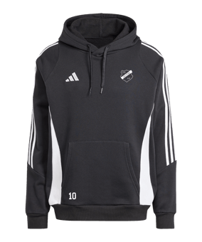 adidas Tiro 24 Hoody Schwarz Weiss
