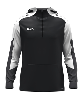 JAKO Dynamic Kapuzenjacke Kids Schwarz F826 - schwarz