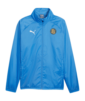 PUMA teamGOAL Allwetterjacke Blau Weiss F02