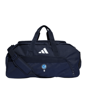 Sac de sport adidas Tiro League Duffel Bag Taille L, Bleu et Noir