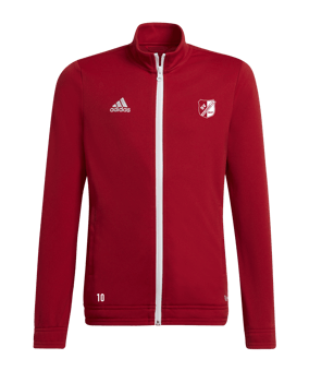 adidas Entrada 22 TK Trainingsjacke Kids Rot