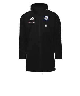 adidas Tiro 26 Parka Jacke Schwarz