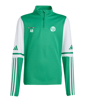 adidas Squadra 25 HalfZip Sweatshirt Kids Grün