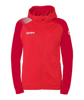 Kempa Veste à capuche Femmes Rouge C60 - rouge