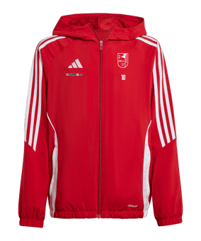 adidas Tiro 24 Windbreaker Kids Rot Weiss
