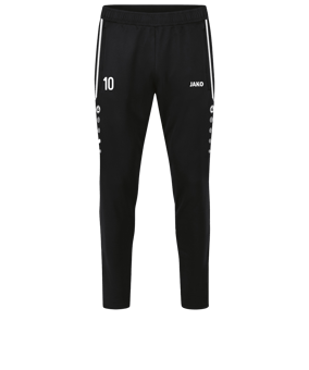 JAKO Allround Trainingshose Schwarz F800