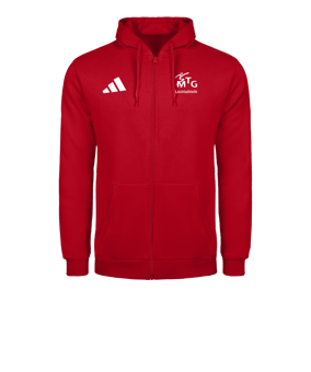 adidas Entrada 26 Kapuzenjacke Rot