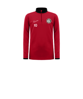 Nike Academy 25 Drill Top Sweatshirt Kids Rot F657