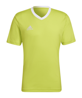 adidas Entrada 22 Trikot Gelb Weiss - gelb