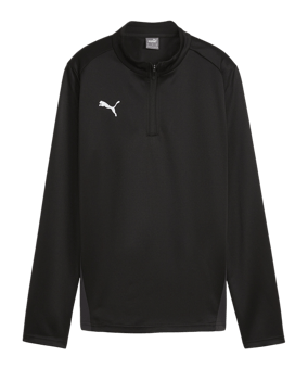 PUMA teamGOAL Training 1/4 Zip Sweatshirt Damen  Schwarz F03 - schwarz