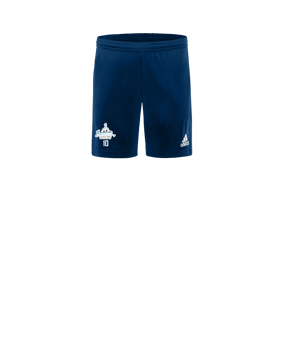 Short de training enfant adidas Entrada 22 Bleu 