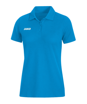 JAKO Base Poloshirt Damen Blau F89 - blau