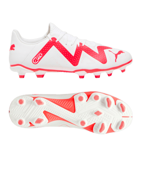 PUMA FUTURE Play FG/AG Breakthrough Weiss Rot Schwarz F01 - weiss