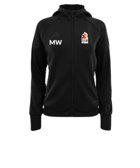 adidas Tiro 25 Travel Kapuzenjacke Damen Schwarz