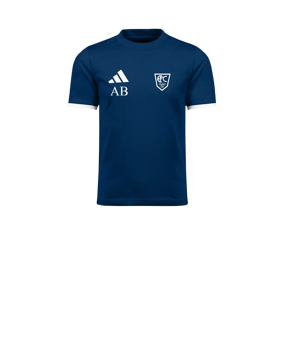 adidas Entrada 26 Trainingsshirt Kids Dunkelblau