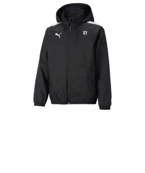 PUMA teamLIGA Allwetterjacke Kids Schwarz F03