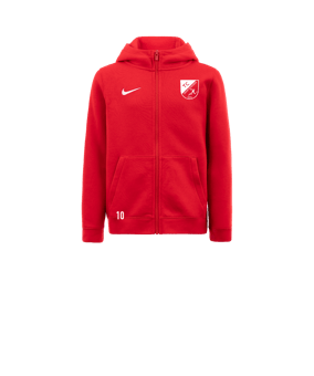 Nike Park 20 Fleece Kapuzenjacke Kids Rot F657