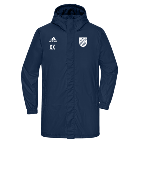 adidas Entrada 22 Stadium Jacke Blau