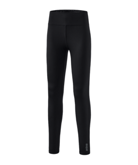 Erima Basic Leggings Damen Schwarz - schwarz