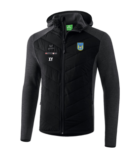 Erima Steppjacke Schwarz