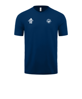 adidas Entrada 22 T-Shirt Blau