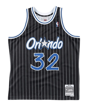 Mitchell and Ness NBA Orlando Magic 1994-1995 Shaquille O'Neal Swingman Trikot Schwarz - schwarz