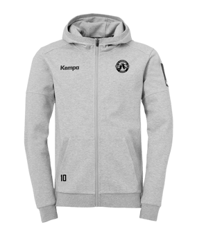Kempa Status Kapuzenjacke Grau F03