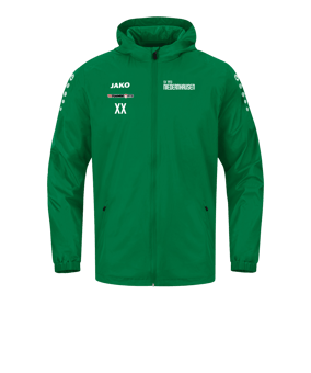 JAKO Team 2.0 Allwetterjacke Kids Grün F200