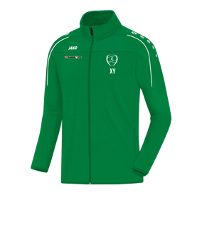 JAKO Classico Trainingsjacke Grün Weiss F06