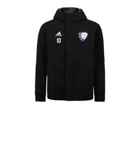 adidas Entrada 22 Allwetterjacke Kids Schwarz