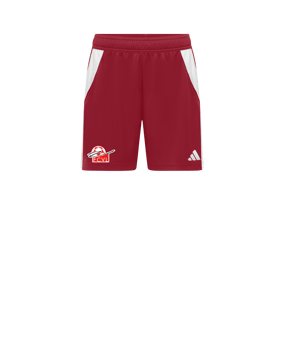 Short femme adidas Tiro 24 rouge blanc 