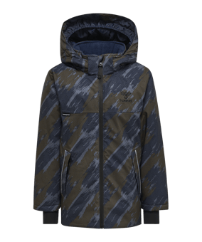 Hummel Logan Tex Jacke Kids Grün F6086 - gruen