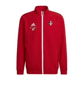 adidas Entrada 22 Präsentationsjacke Rot
