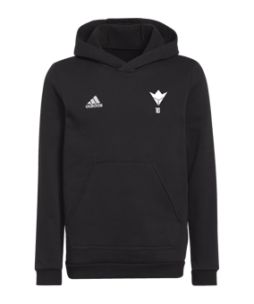 Sweat à capuche enfant adidas Entrada 22 Noir 