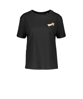 Merch Muser T-Shirt Women Black | #justlogo4c