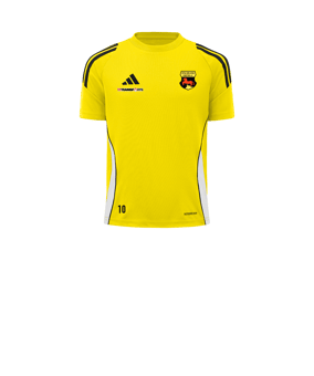 adidas Tiro 24 Trikot Kids Gelb Weiss