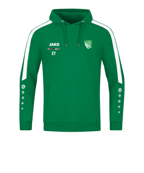 JAKO Power Hoody Grün Weiss F200