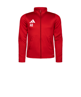 adidas Entrada 26 Trainingsjacke Kids Rot