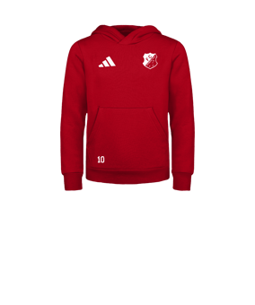 adidas Entrada 26 Hoody Kids Rot