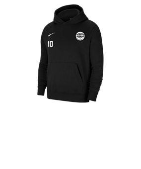 Nike Park 20 Fleece Hoody Kids Schwarz Weiss F010