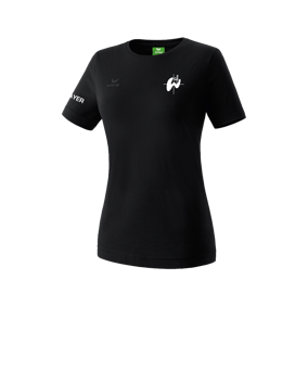 Erima Teamsport T-Shirt Damen Schwarz