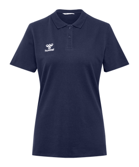 Hummel GO 2.0 Polo Damen Blau F7026 - blau