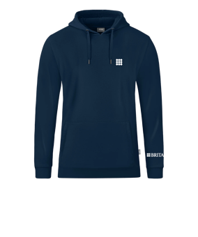 JAKO Organic Hoody Blau F900