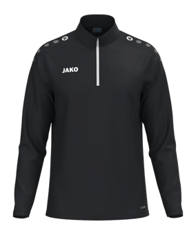 JAKO One Zip Top Schwarz F800 - schwarz